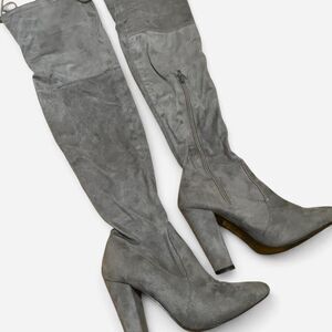 Simmi-shoes Women's Grey Boots